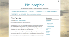 Desktop Screenshot of philo.licorne.org